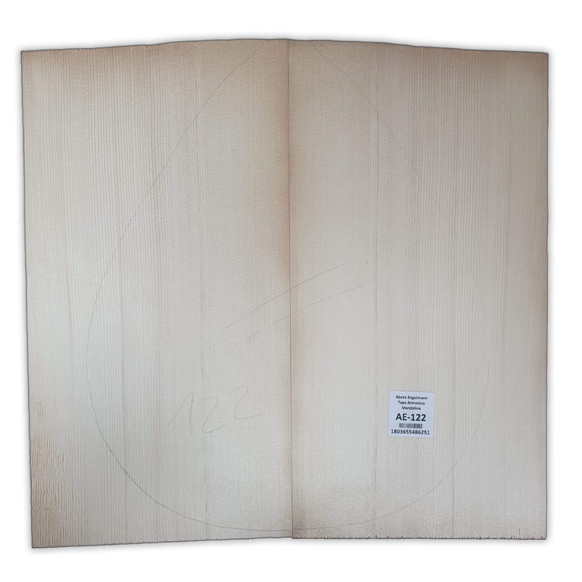 Tapa Armonica AE-122 de Abeto Engelmann Especial para Mandolina 0