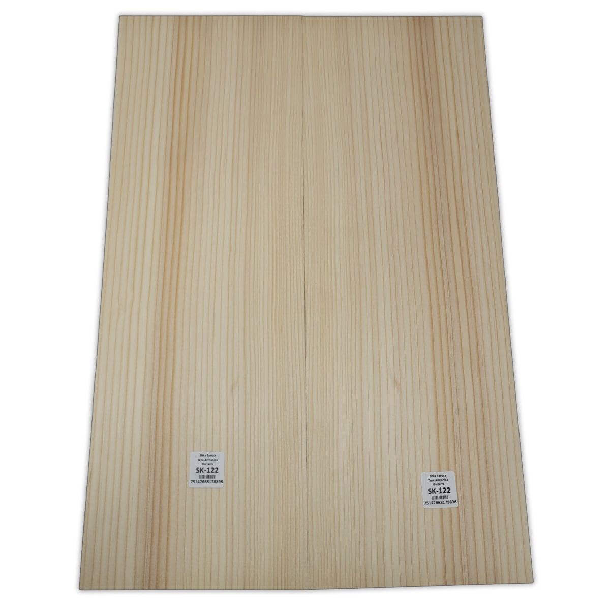 Tapa Armonica Unica SK-122 de Sitka Spruce para Guitarra / Calidad A 0