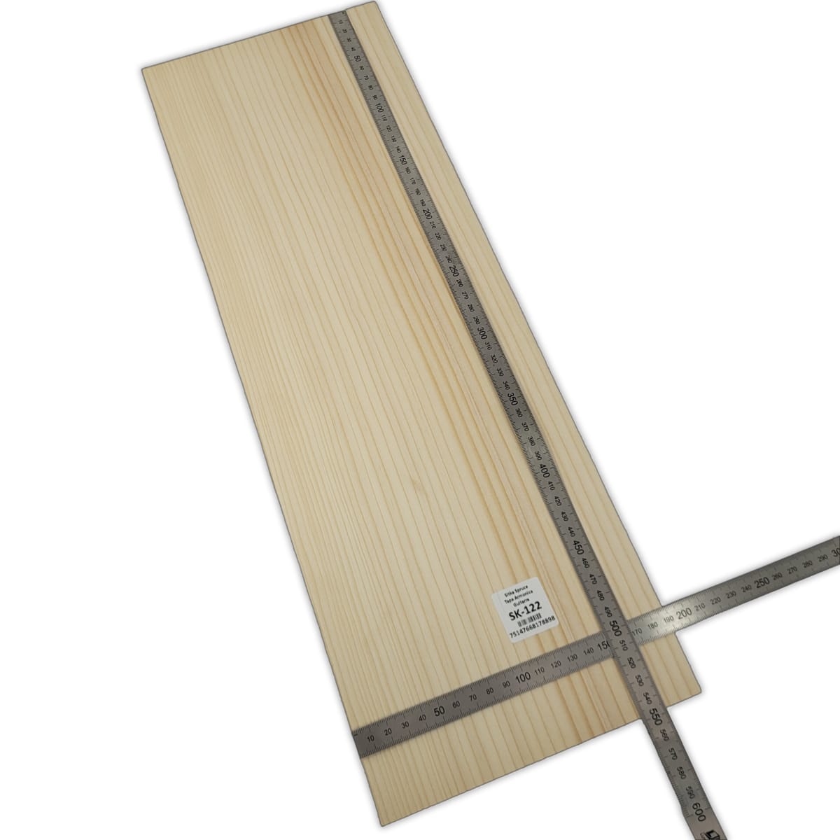 Tapa Armonica Unica SK-122 de Sitka Spruce para Guitarra / Calidad A3