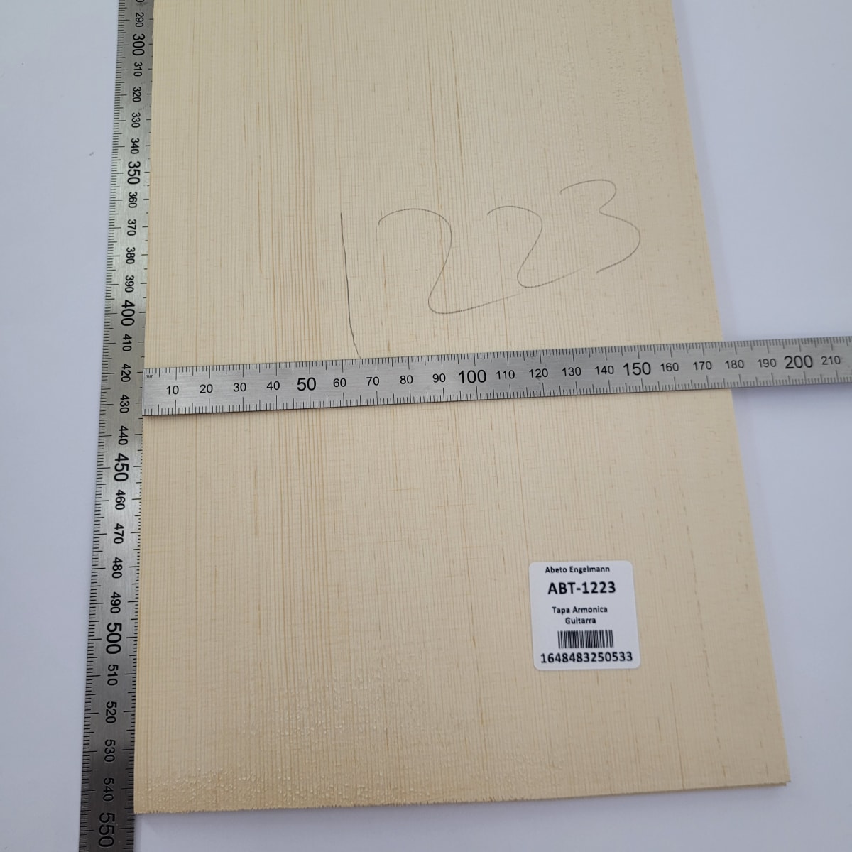 Tapa Armónica de Abeto Engelmann ABT-1223 AAA para Tiple2