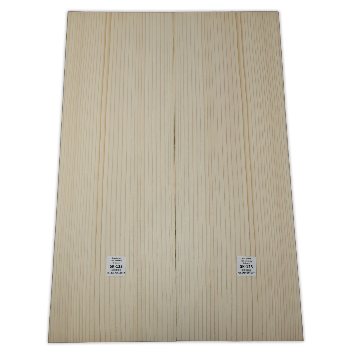 Tapa Armonica Unica SK-123 de Sitka Spruce para Guitarra / Calidad A 0