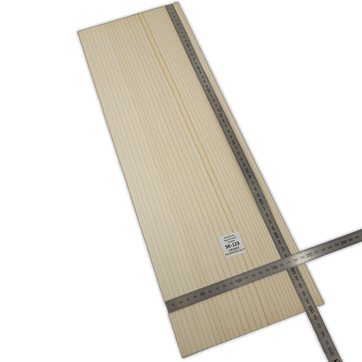 Tapa Armonica Unica SK-123 de Sitka Spruce para Guitarra / Calidad A4