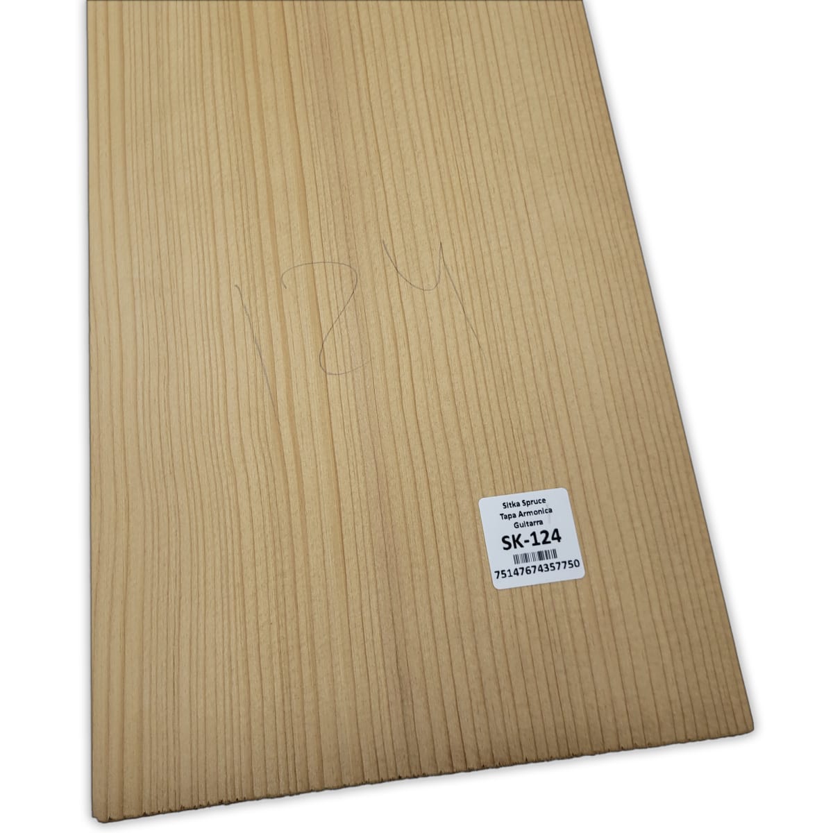 Tapa Armonica Unica SK-124 de Sitka Spruce para Guitarra // Calidad AA Torrefied6
