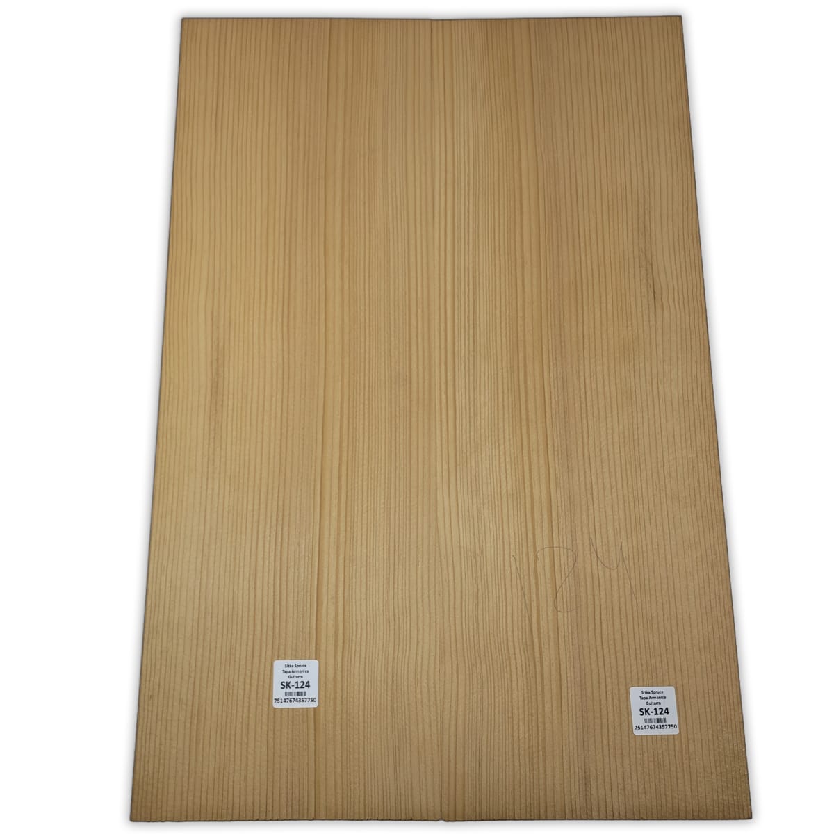 Tapa Armonica Unica SK-124 de Sitka Spruce para Guitarra // Calidad AA Torrefied 0