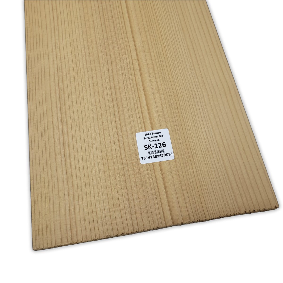 Tapa Armonica Unica SK-126 de Sitka Spruce para Guitarra // Calidad AA Torrefied6
