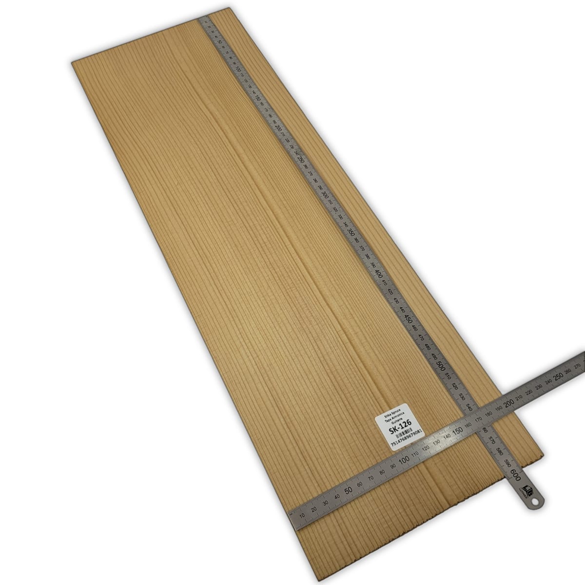 Tapa Armonica Unica SK-126 de Sitka Spruce para Guitarra // Calidad AA Torrefied3