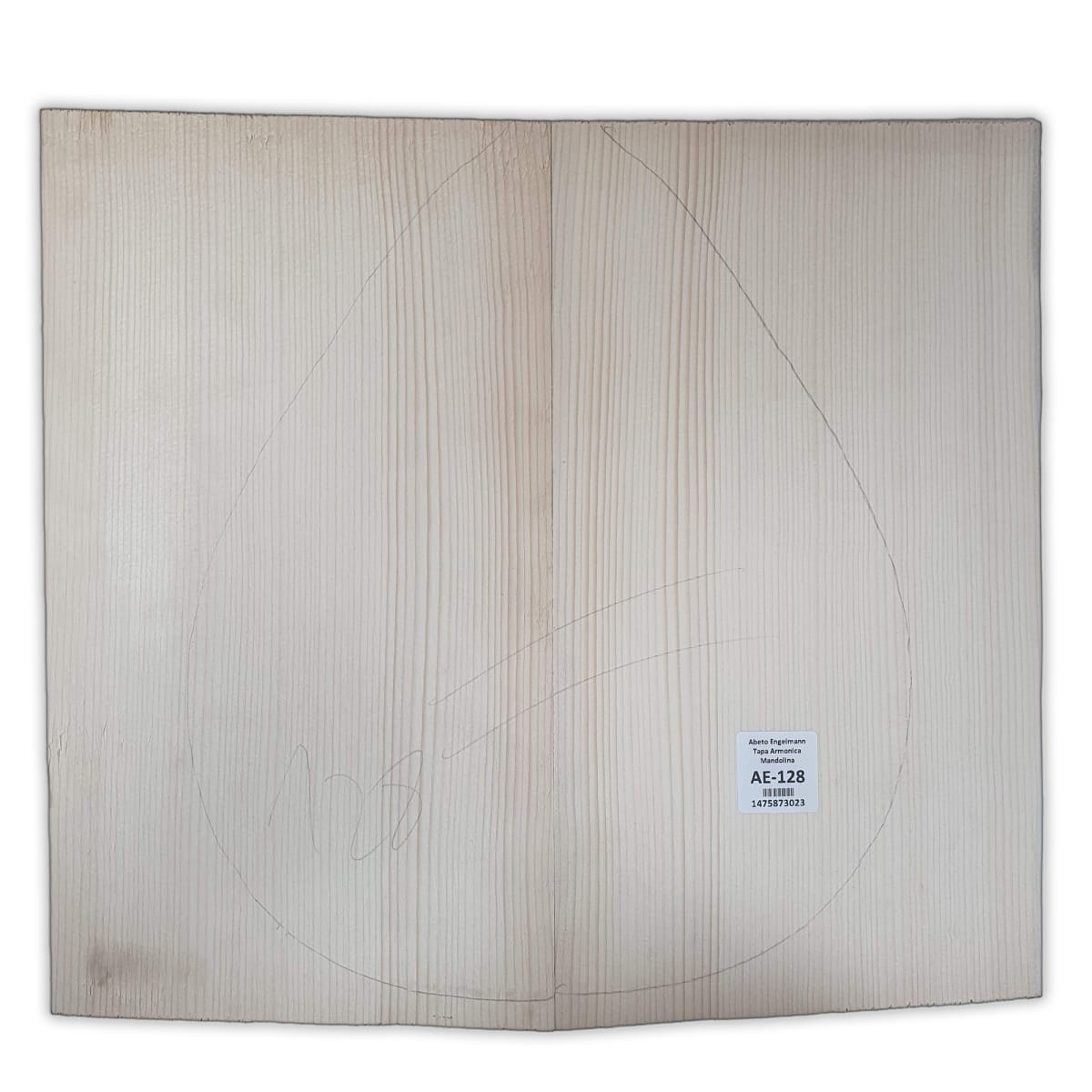 Tapa Armonica AE-128 de Abeto Engelmann Especial para Mandolina 0