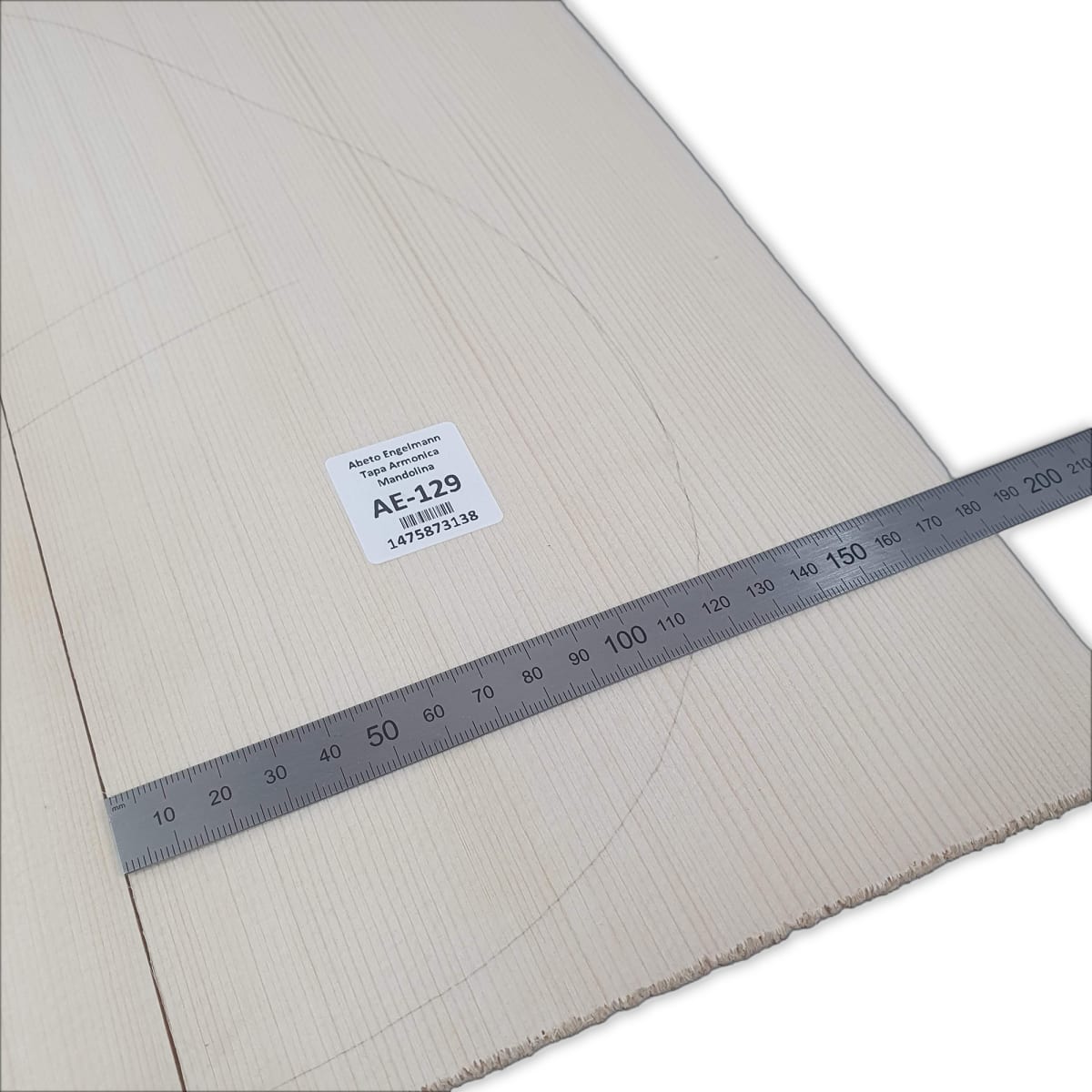 Tapa Armonica AE-129 de Abeto Engelmann Especial para Mandolina3