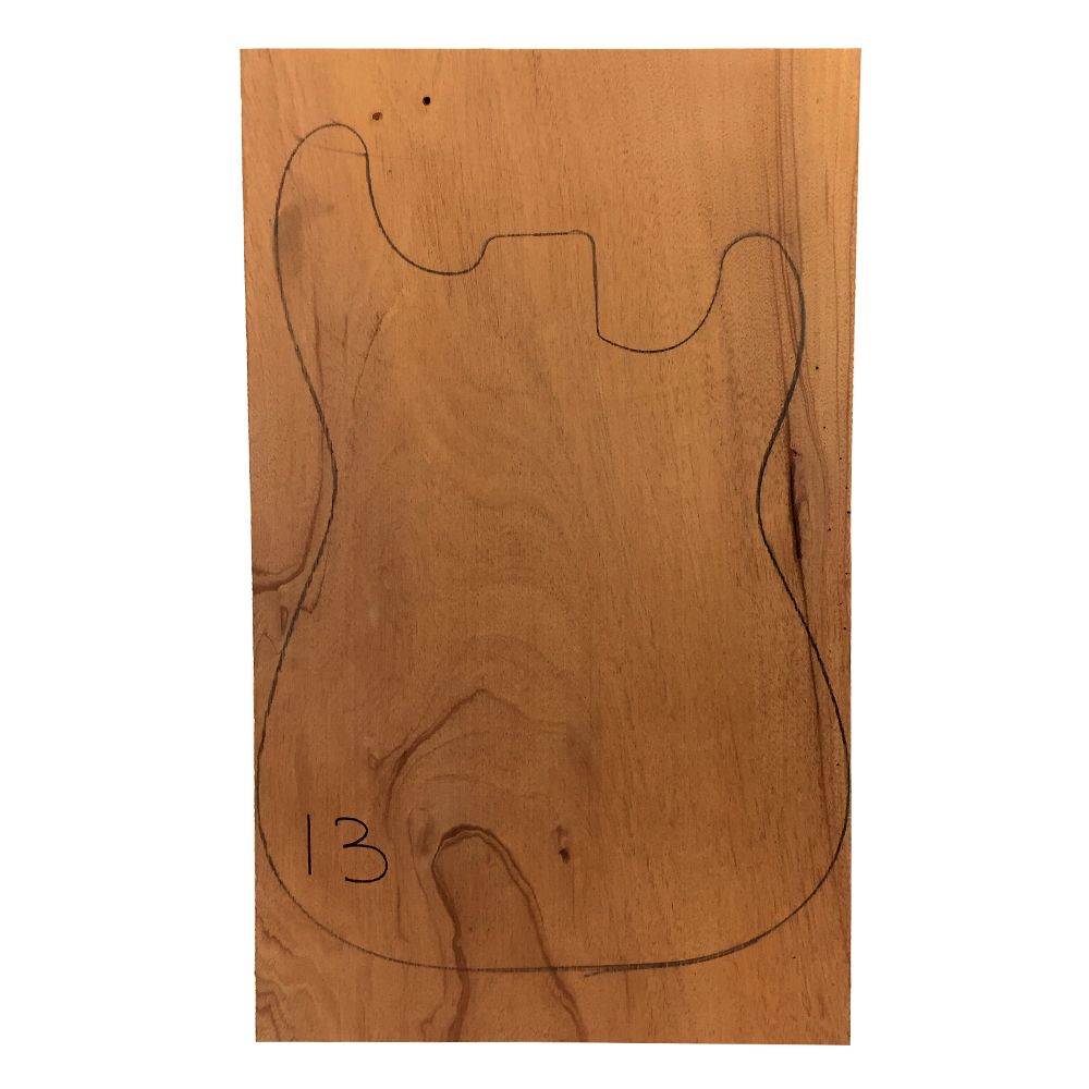 Bloque de Caoba Mara REF 13 para Cuerpo Guitarra  0