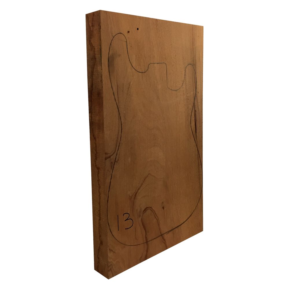 Bloque de Caoba Mara REF 13 para Cuerpo Guitarra 2