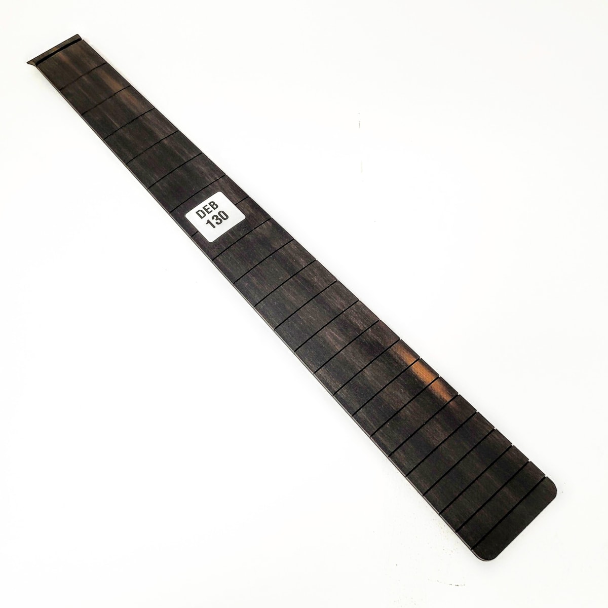Diapasón Ranurado DEB-130 de Ébano Africano Especial para Guitarra Tipo Fender Escala 25.5