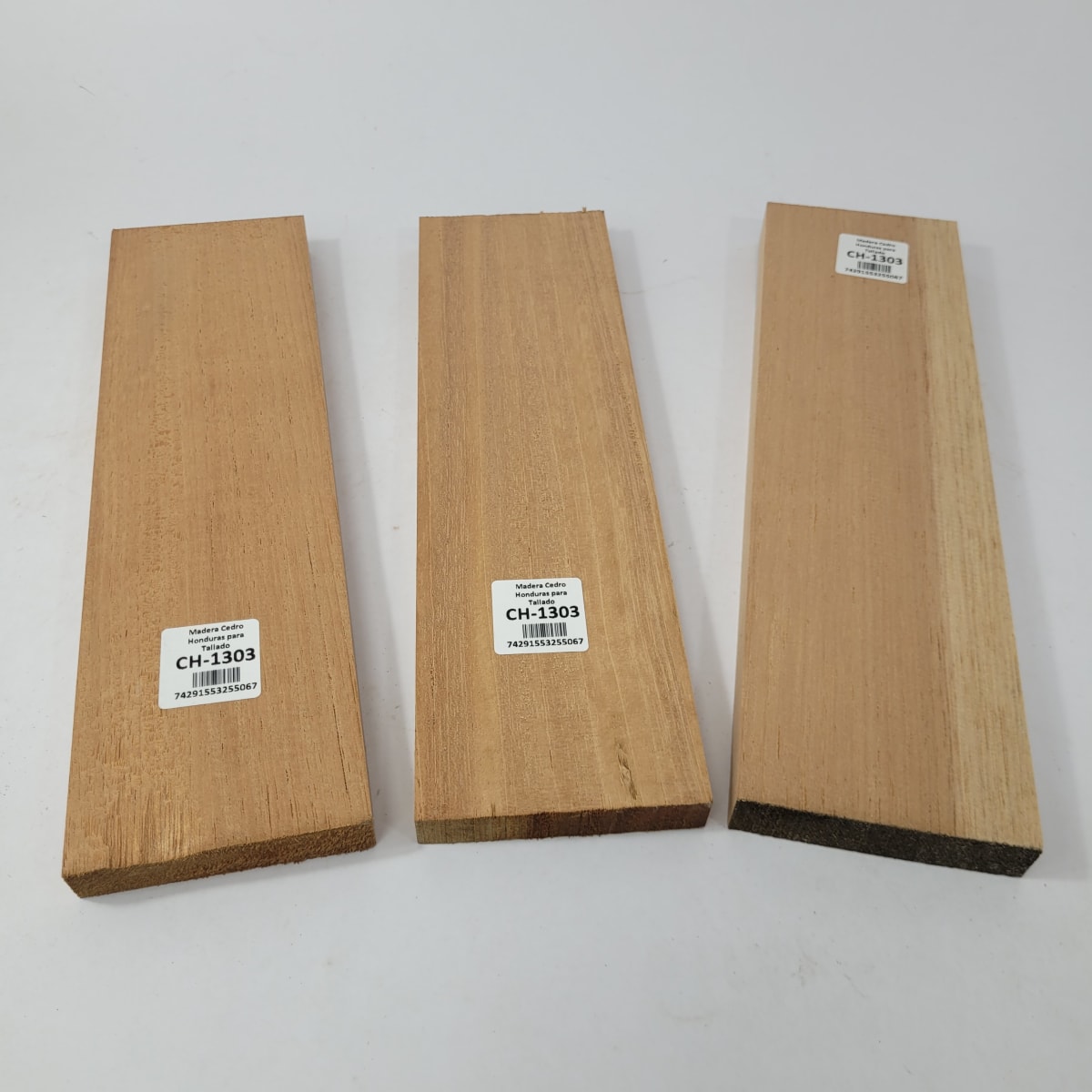 Set de 3 piezas CH-1303 de Cedro Honduras para Tallado4