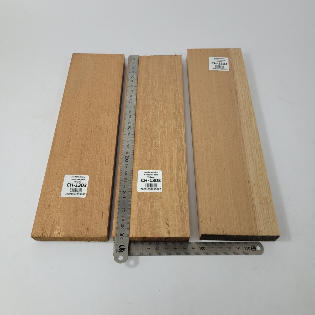 Set de 3 piezas CH-1303 de Cedro Honduras para Tallado2