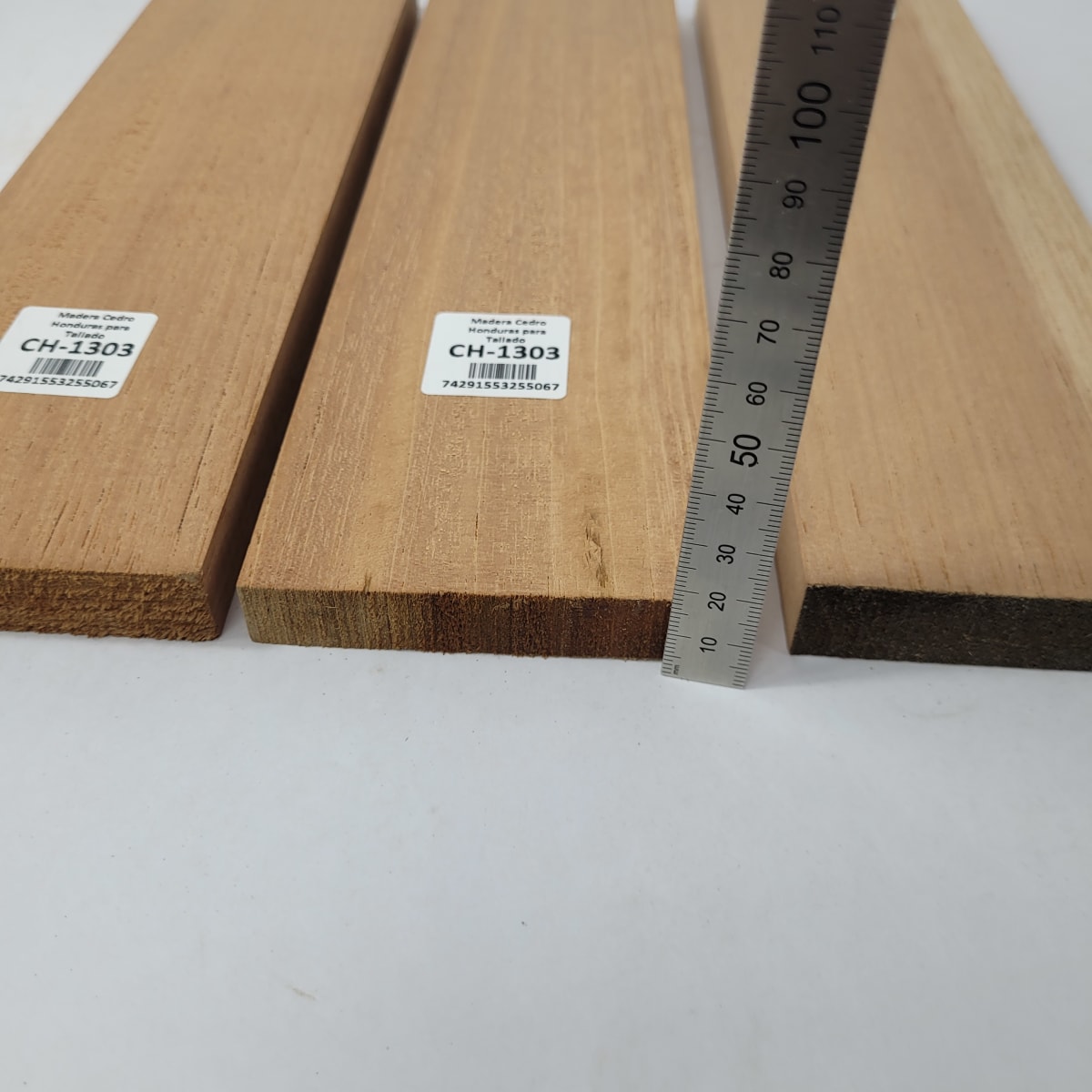 Set de 3 piezas CH-1303 de Cedro Honduras para Tallado3