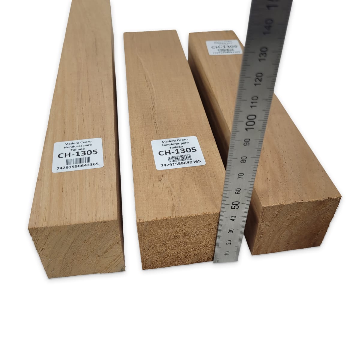 Set de 3 piezas CH-1305 de Cedro Honduras para Tallado2
