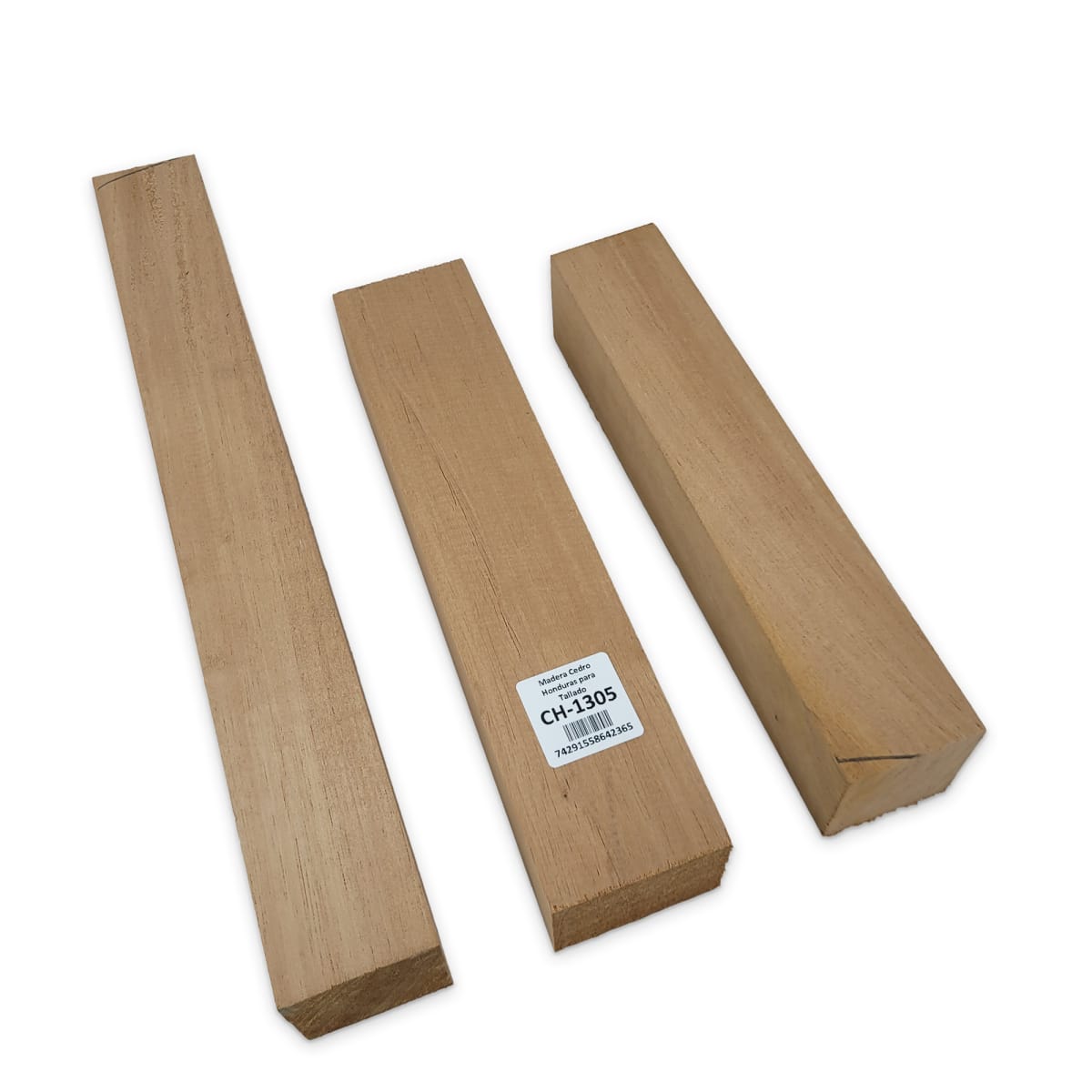 Set de 3 piezas CH-1305 de Cedro Honduras para Tallado4