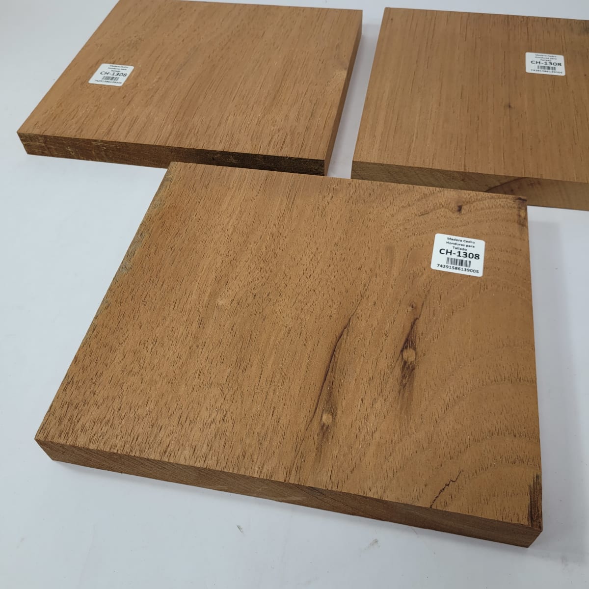 Set de 3 piezas CH-1308 de Cedro Honduras para Tallado7