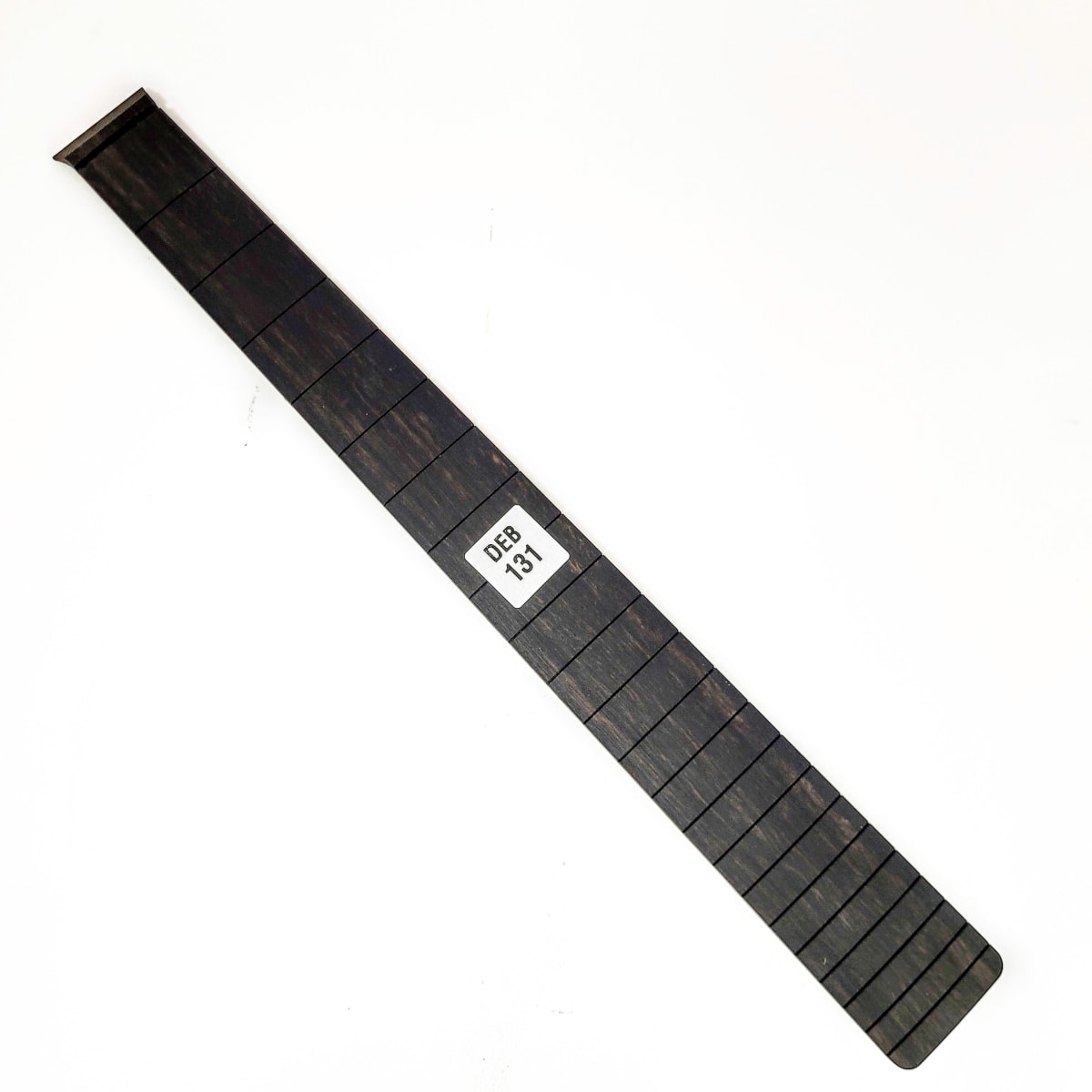 Diapasón Ranurado DEB-131 de Ébano Africano Especial para Guitarra Tipo Fender Escala 25.5
