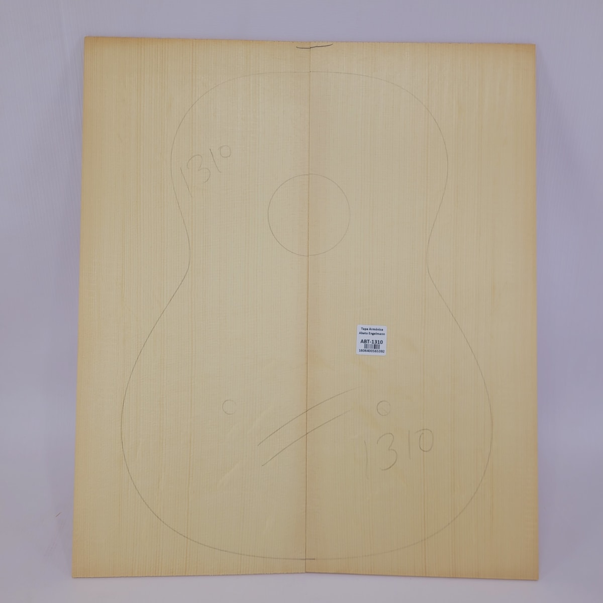 Madera para Tapa Armónica REF: 1310 de Abeto Engelmann Calidad AA Garra de Oso para Guitarra 0