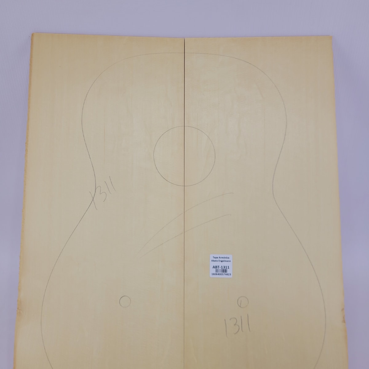 Tapa Armonica AE-194 de Abeto Engelmann para Guitarra10