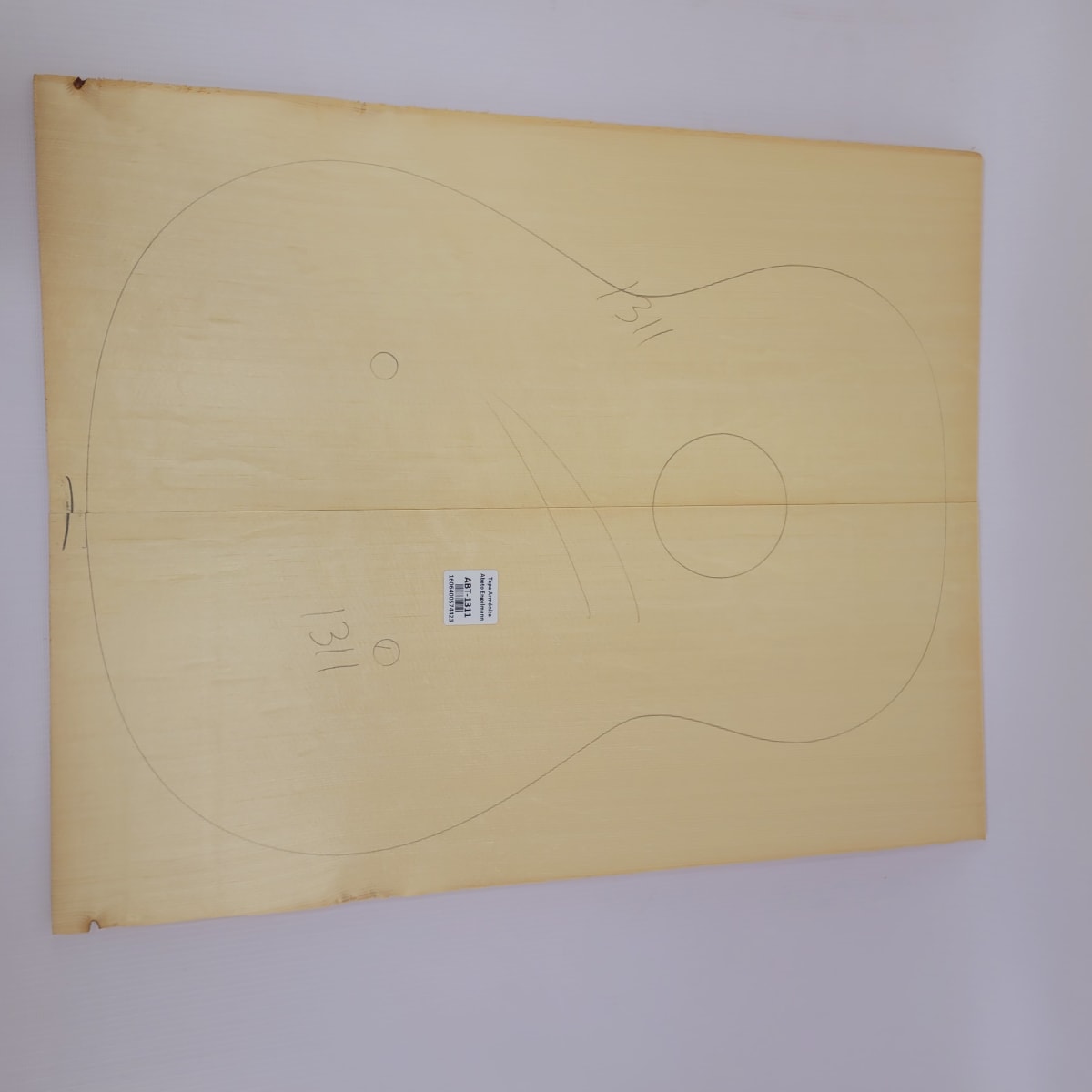 Madera para Tapa Armónica REF: 1311 de Abeto Engelmann Calidad AAA Garra de Oso para Guitarra5