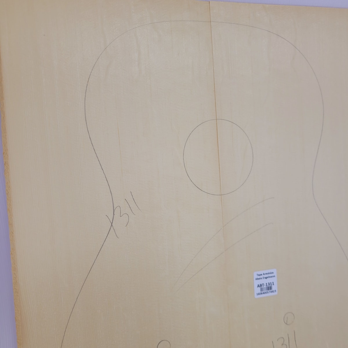 Madera para Tapa Armónica REF: 1311 de Abeto Engelmann Calidad AAA Garra de Oso para Guitarra8