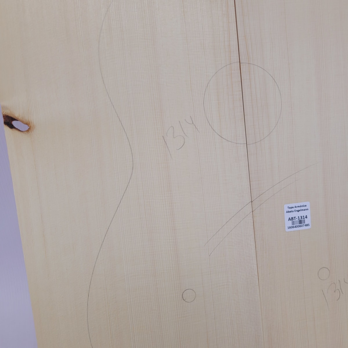 Madera para Tapa Armónica REF: 1314 de Abeto Engelmann Calidad AA Extra Grande para Guitarra9