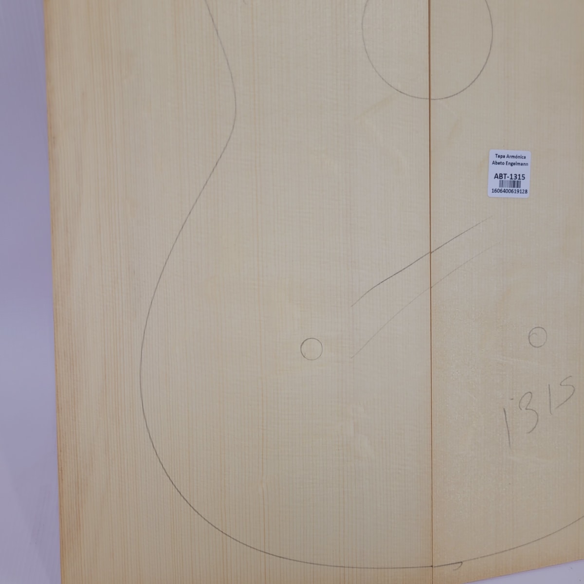 Tapa Armonica AE-198 de Abeto Engelmann para Guitarra10