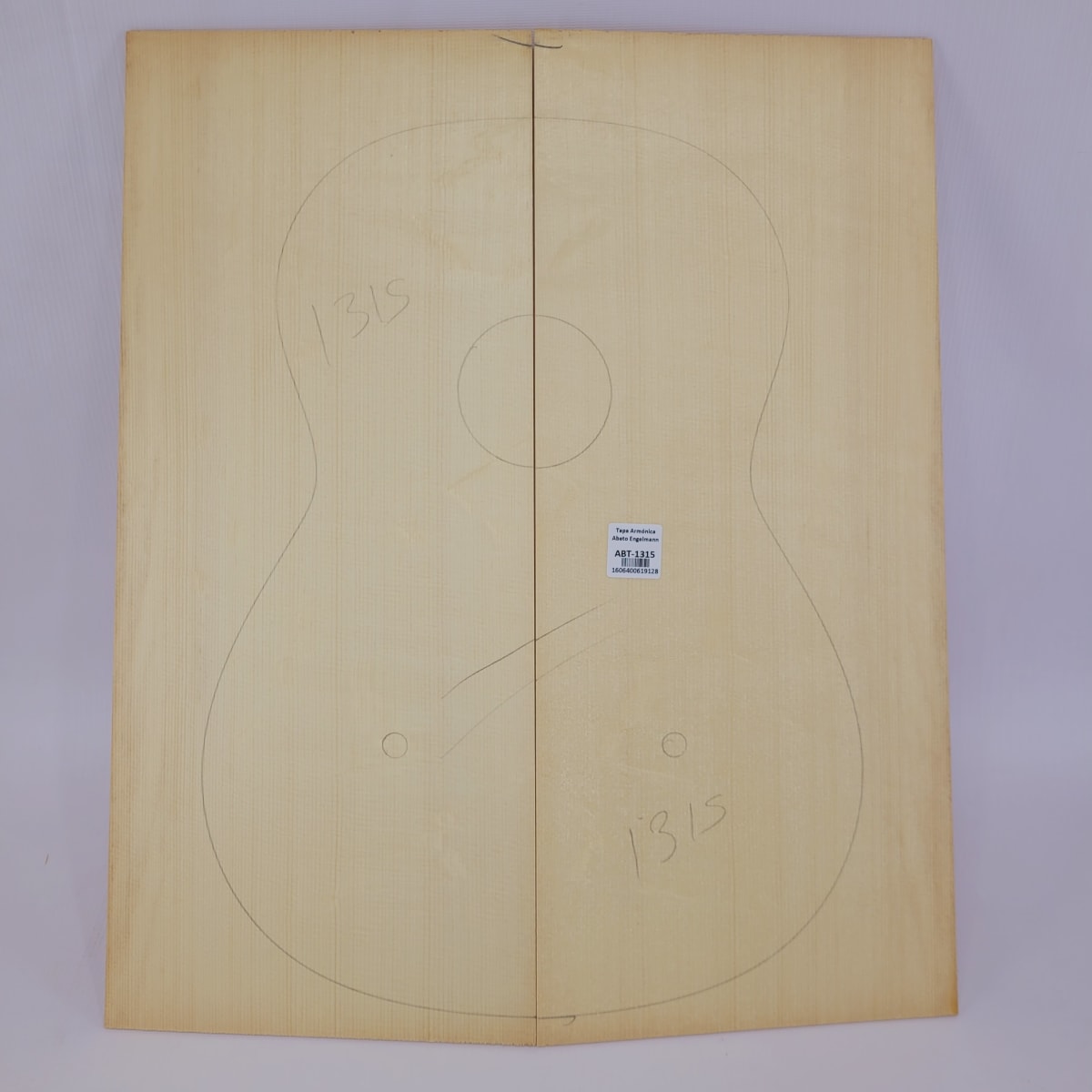 Madera para Tapa Armónica REF: 1315 de Abeto Engelmann Calidad AA Garra de Oso para Guitarra 0