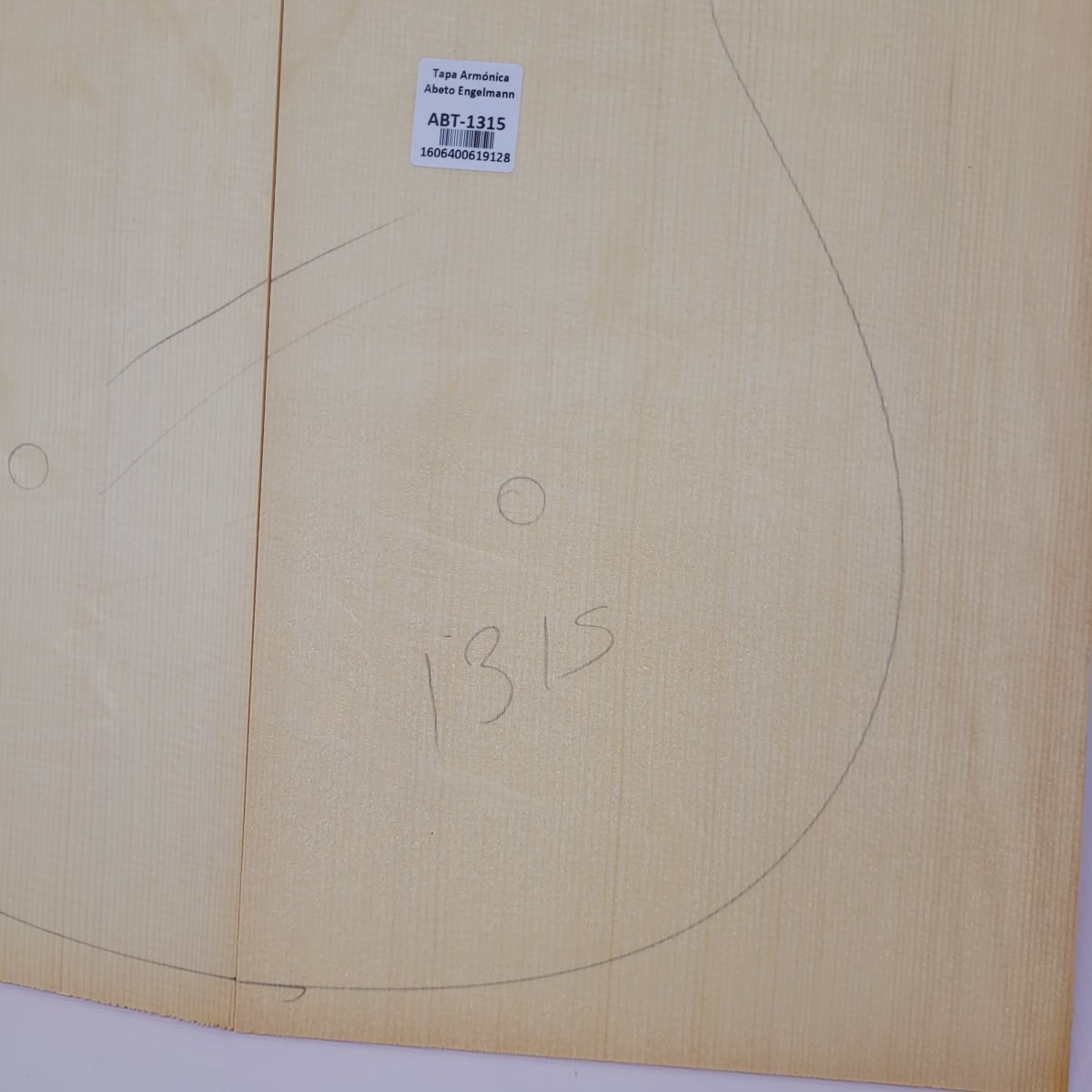 Madera para Tapa Armónica REF: 1315 de Abeto Engelmann Calidad AA Garra de Oso para Guitarra7