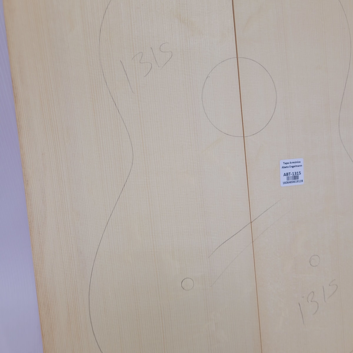 Madera para Tapa Armónica REF: 1315 de Abeto Engelmann Calidad AA Garra de Oso para Guitarra8