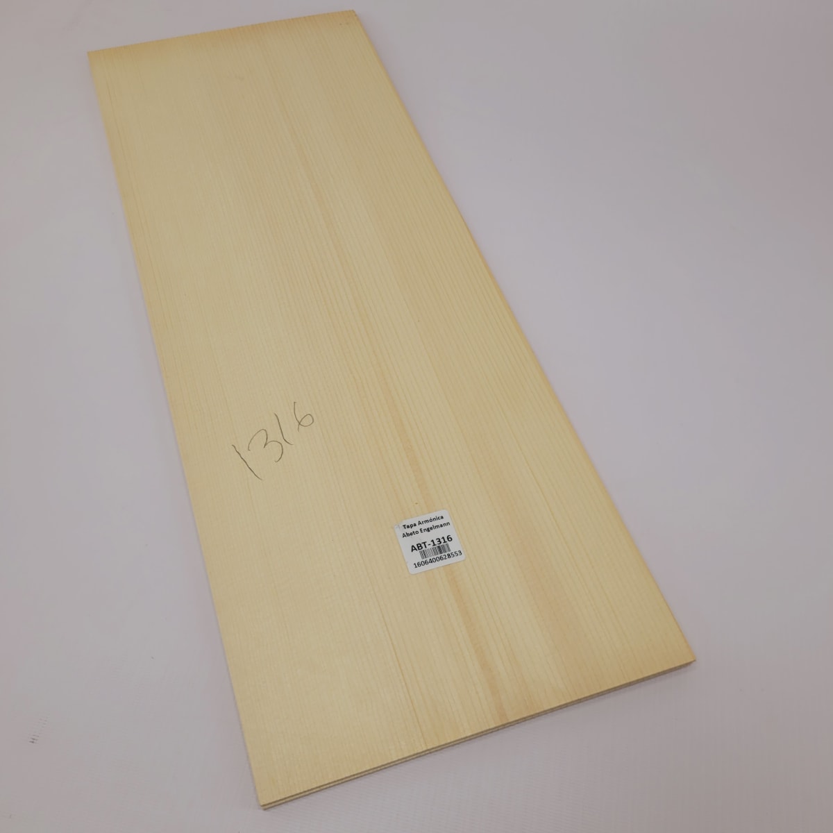 Madera para Tapa Armónica REF: 1316 para Guitarra de Abeto Engelmann Calidad AA4