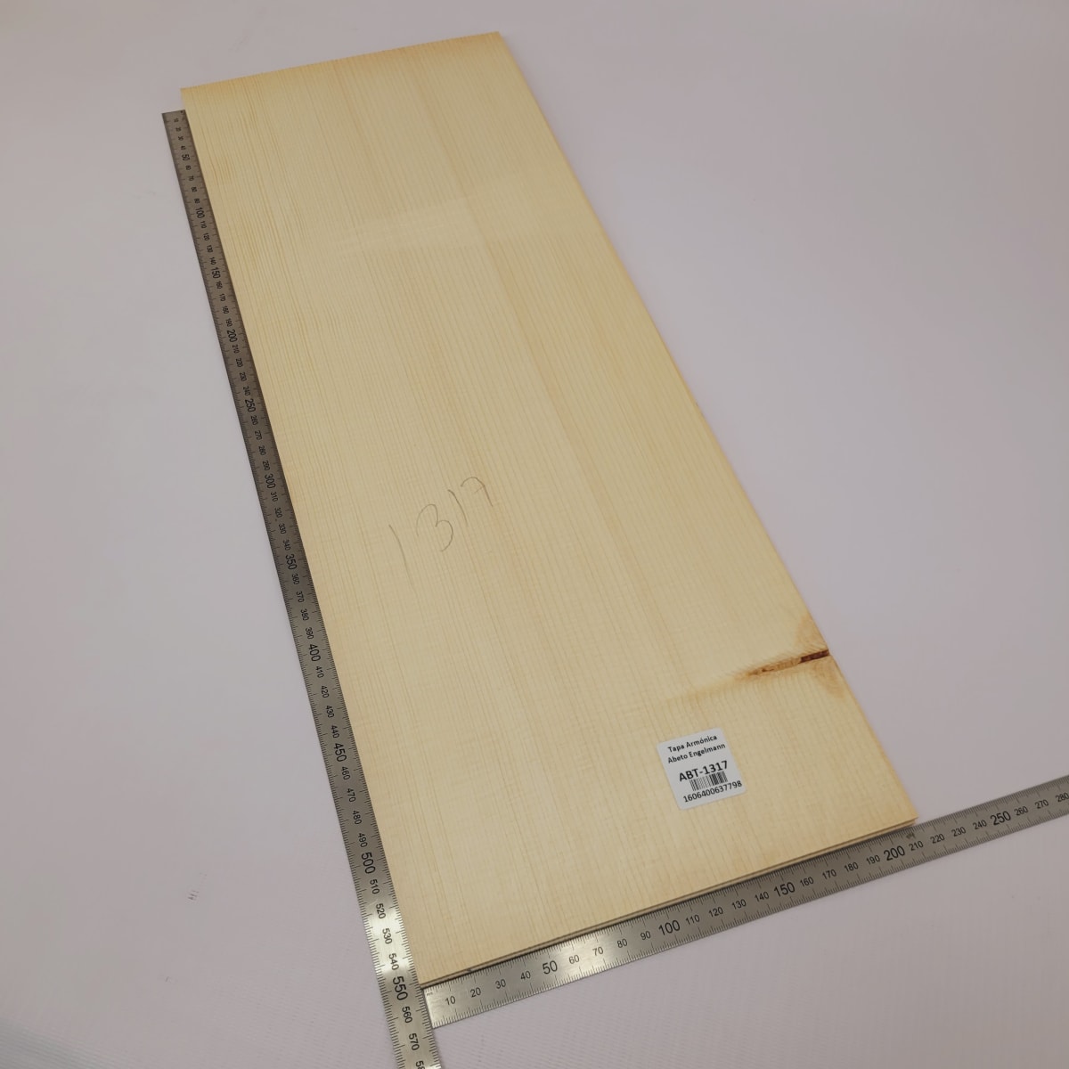 Madera para Tapa Armónica REF: 1317 para Guitarra de Abeto Engelmann Calidad AA2