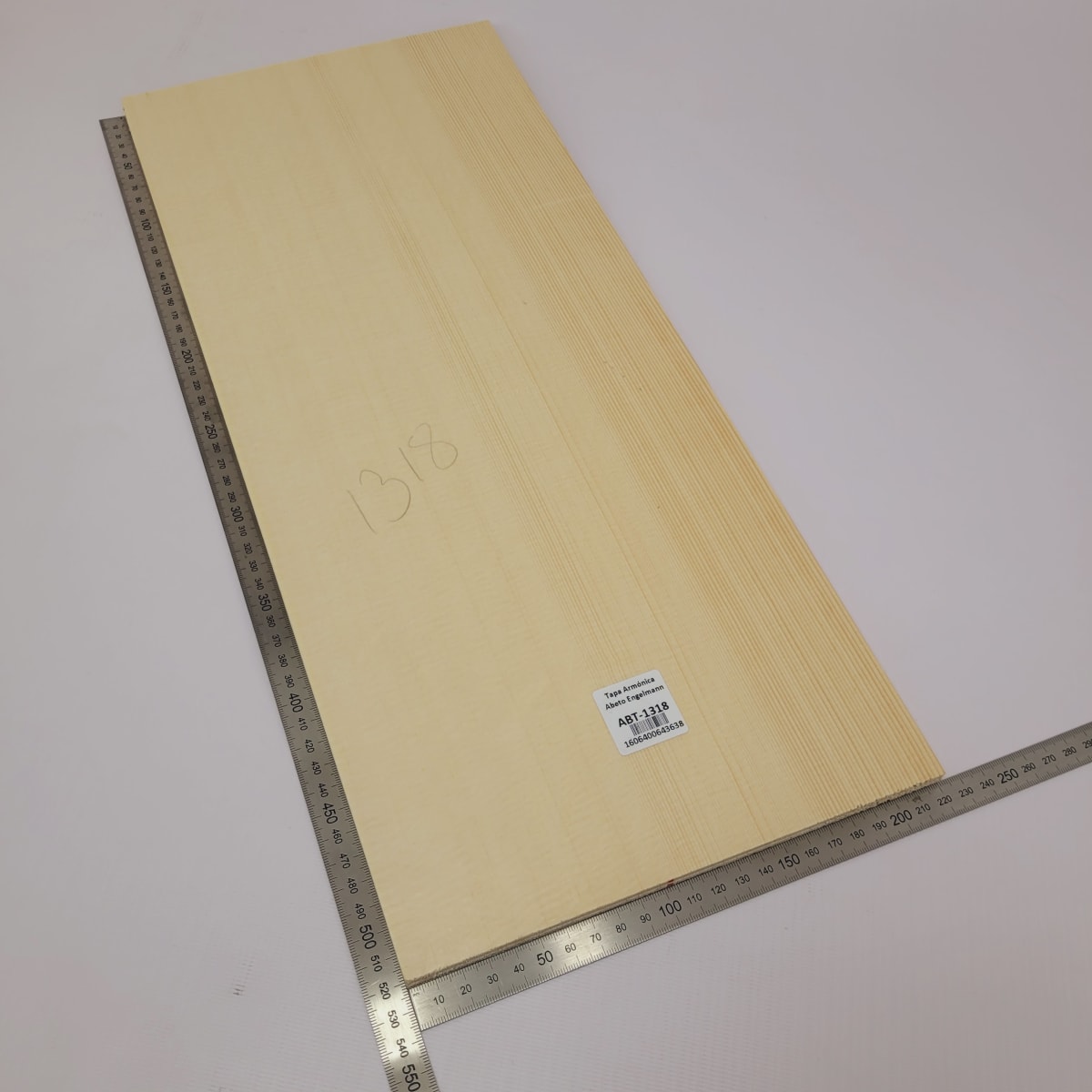 Madera para Tapa Armónica REF: 1318 para Guitarra de Abeto Engelmann Calidad AAA2