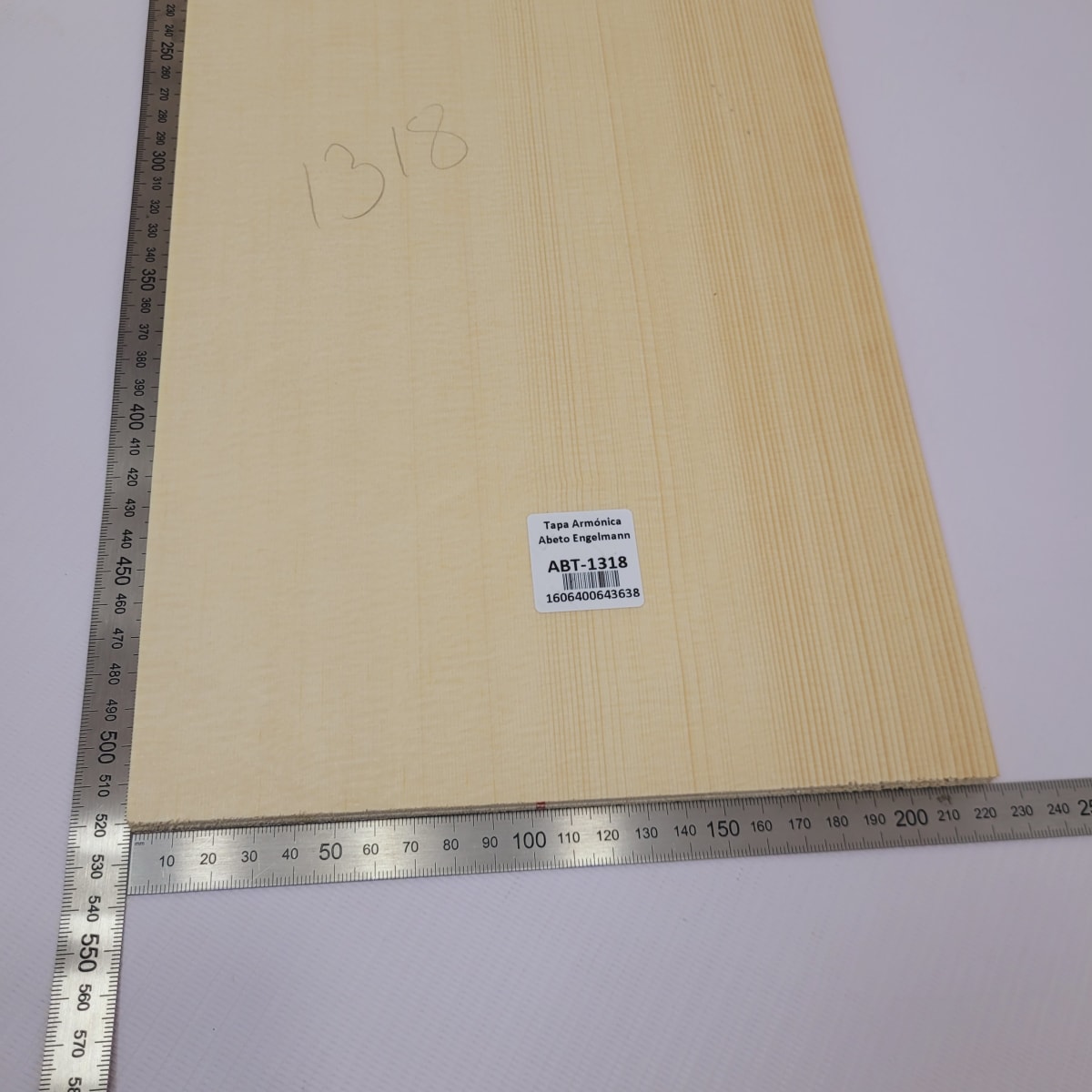 Madera para Tapa Armónica REF: 1318 para Guitarra de Abeto Engelmann Calidad AAA3