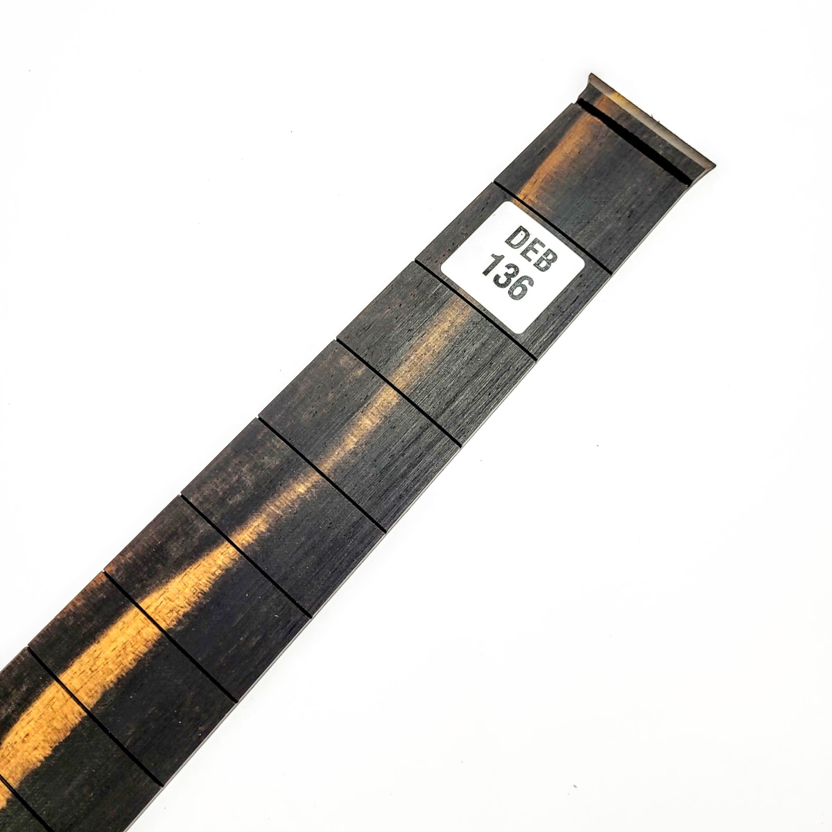 Diapasón Ranurado DEB-136 de Ébano Africano Especial para Guitarra Tipo Fender Escala 25.5