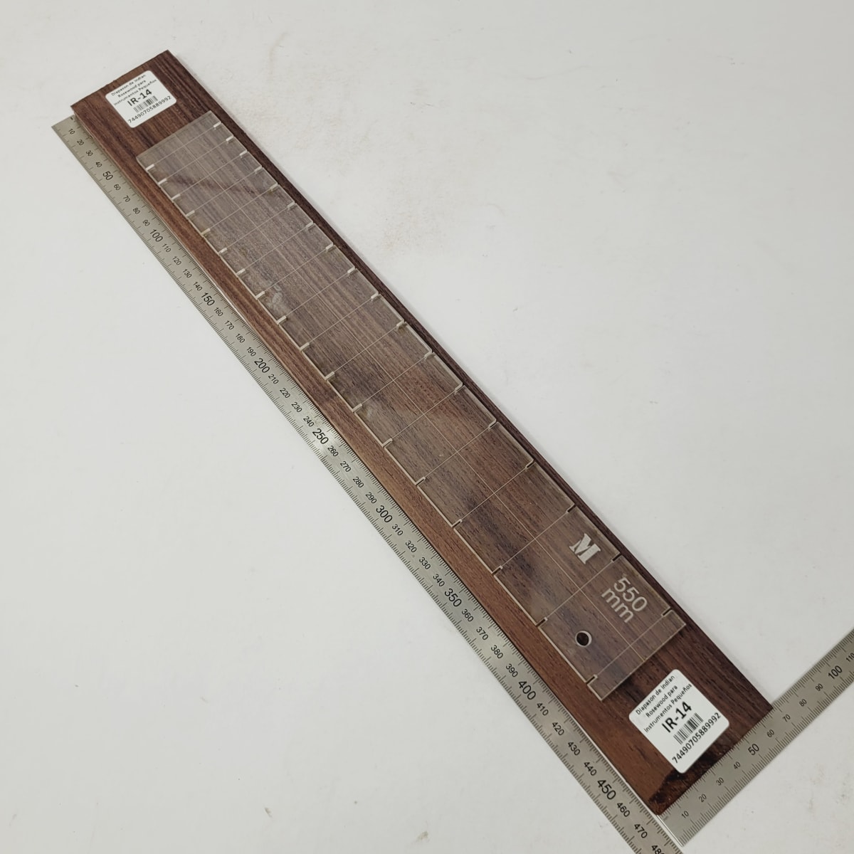 Diapason de Instrumentos Pequeños IR-14 de Indian Rosewood Especial (Palosanto de la India) Corte Radial2