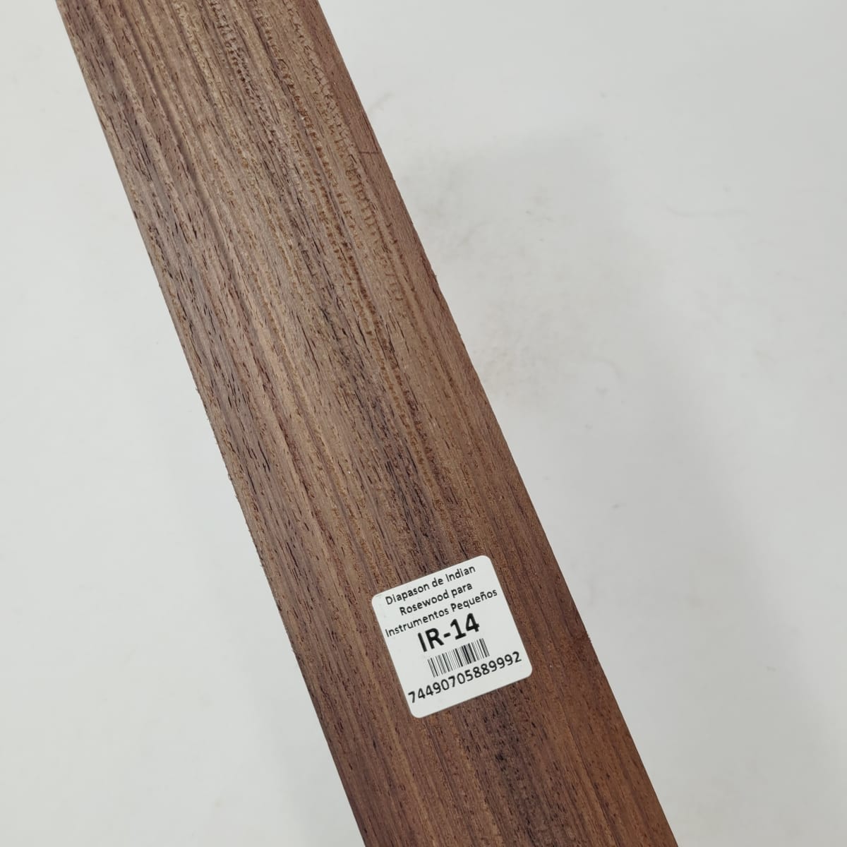 Diapason de Instrumentos Pequeños IR-14 de Indian Rosewood Especial (Palosanto de la India) Corte Radial6