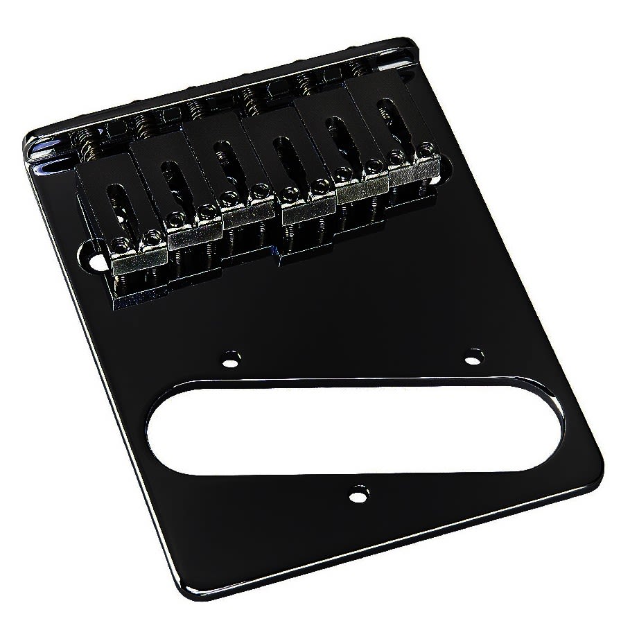 Puente Telecaster. Black. Mod GTC202 1