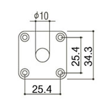 Jack Cover Tipo Les Paul. Mod: JCB-4. Color: Cosmo Black1