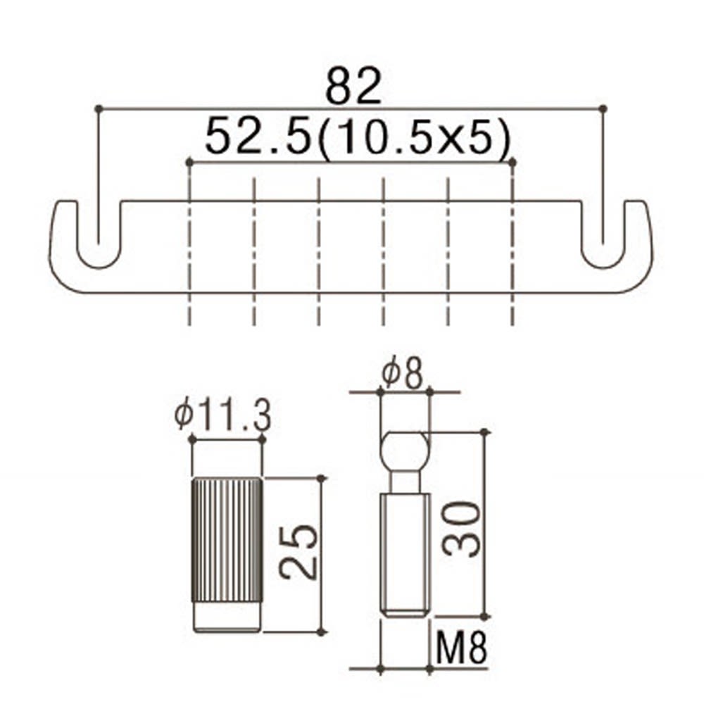 Tiracuerdas. Mod: 510FA. Chrome1