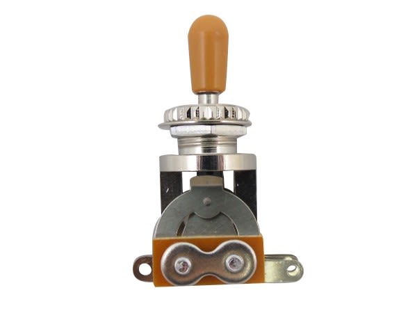 Switch 3-Way Corto para Les Paul. Mod: DM-20S. Perilla Amber 1 Switch 3-Way Corto para Les Paul. Mod: DM-20S. Perilla Amber 1