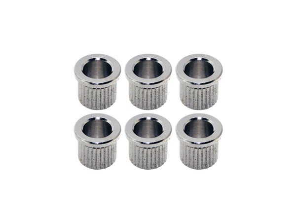 Set de Ferrules para Guitarra Gotoh TLB-1 Color Chrome (6 Pcs) 0