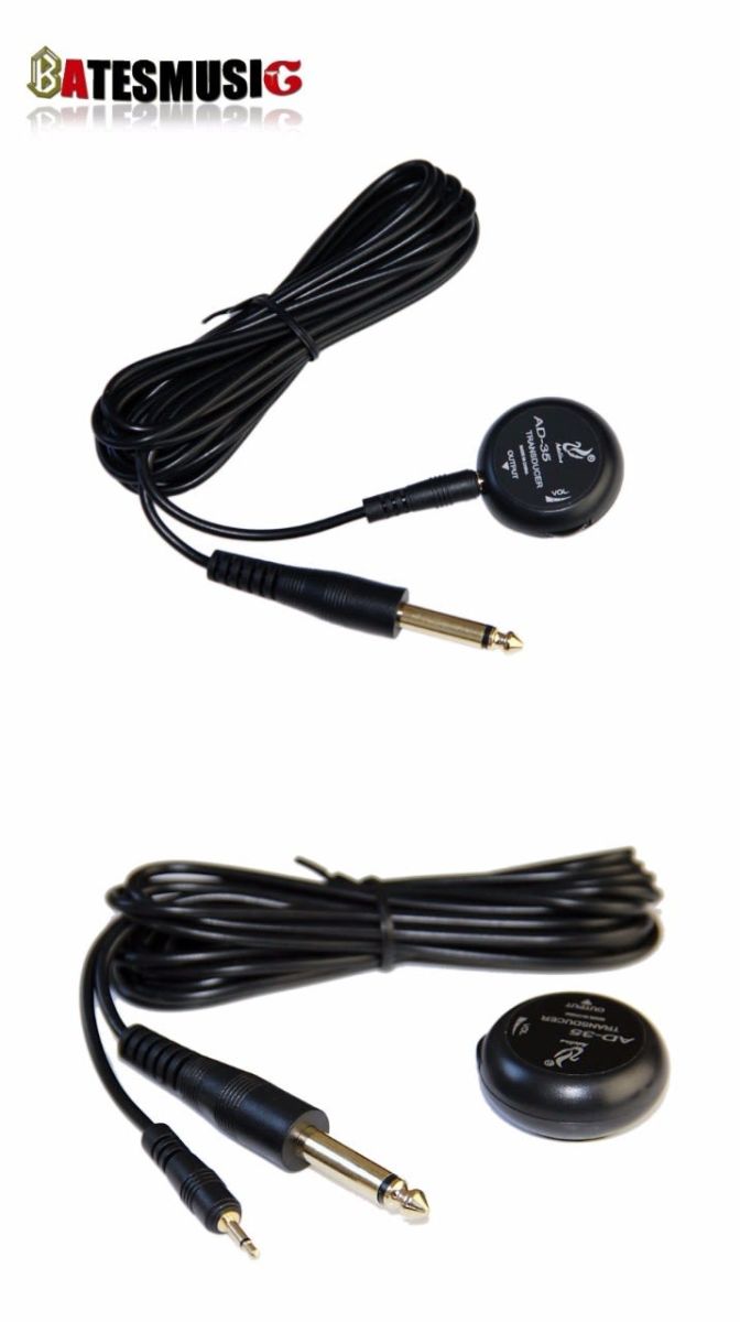 Piezo eléctrico 1 micrófono de contacto modelo AD-35 Transducer4