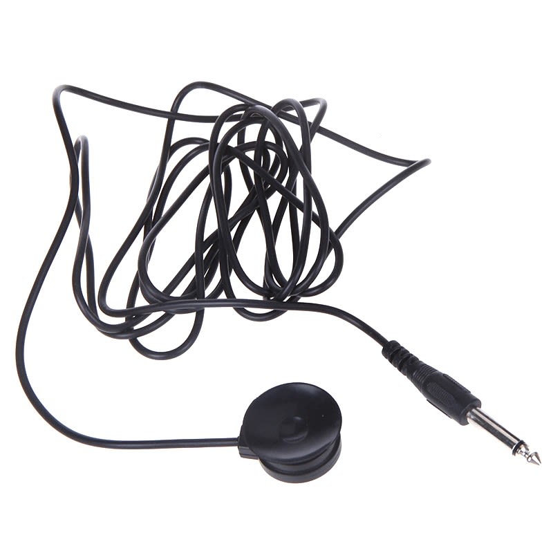 Piezo eléctrico 1 micrófono de contacto con chupon. Cable 3mts Aprox.1