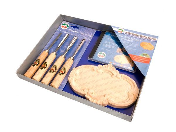 Set de Gubias + Madera + DVD. Mod 3435 SB (4 pcs) 6