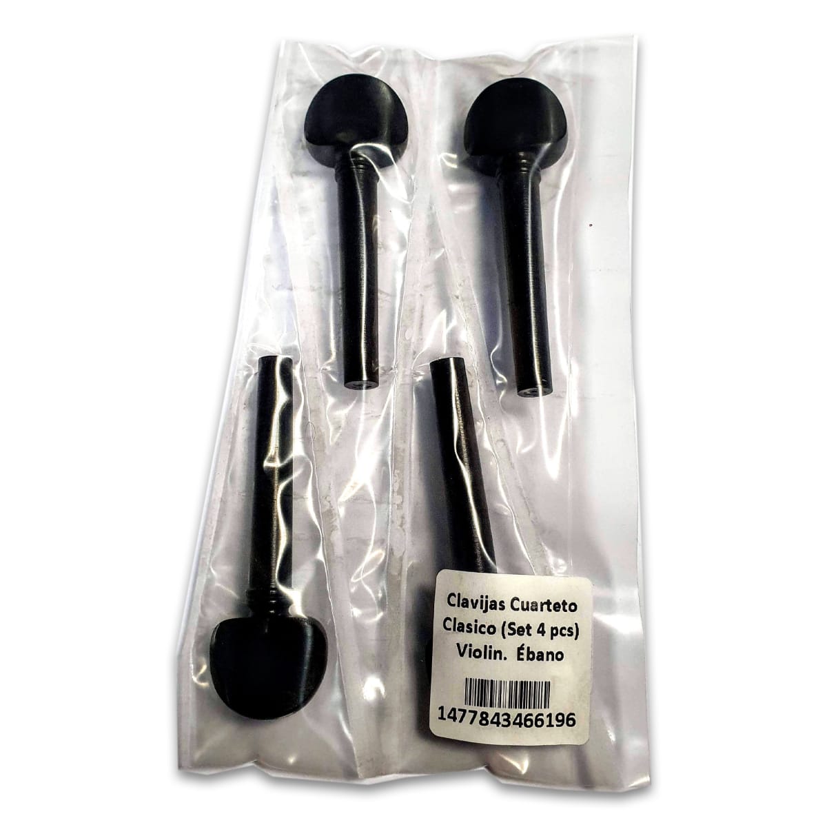 Clavijas de Ebano para Violin 3/4 - 4/4. Mod: Corazon4