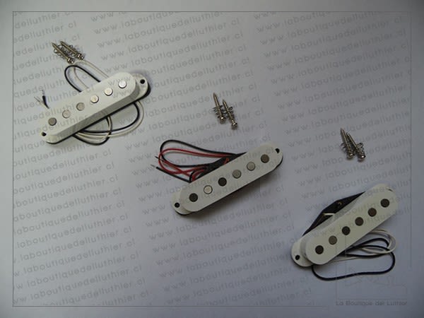 Set 3 Capsulas (Neck, Medio y Bridge) Wilkinson Pi Set Capsulas Wilkin PickUp Single Coil Strato3