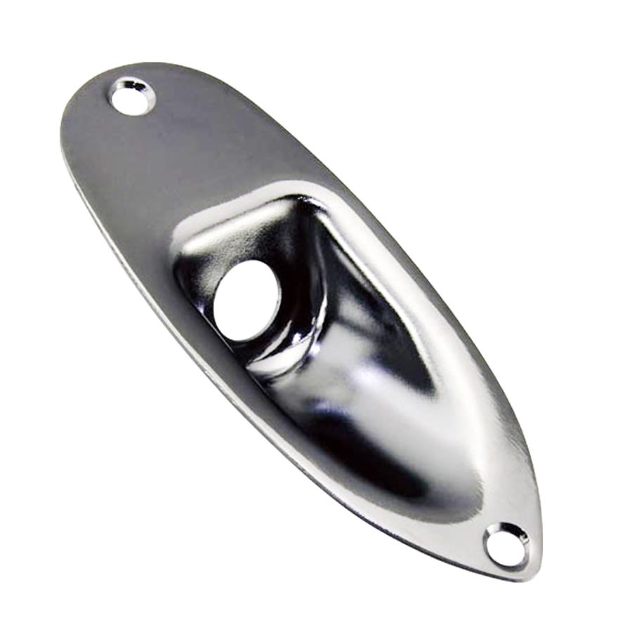 Jack Cover Tipo Stratocaster. Mod: JCS-1. Chrome 0