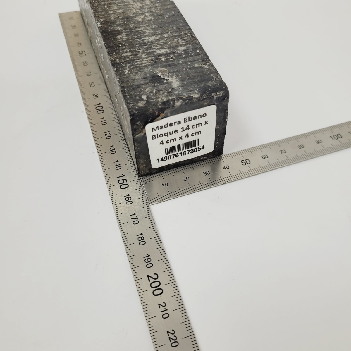 Bloque de Ebano de 140 x 40 x 40 mm +-4